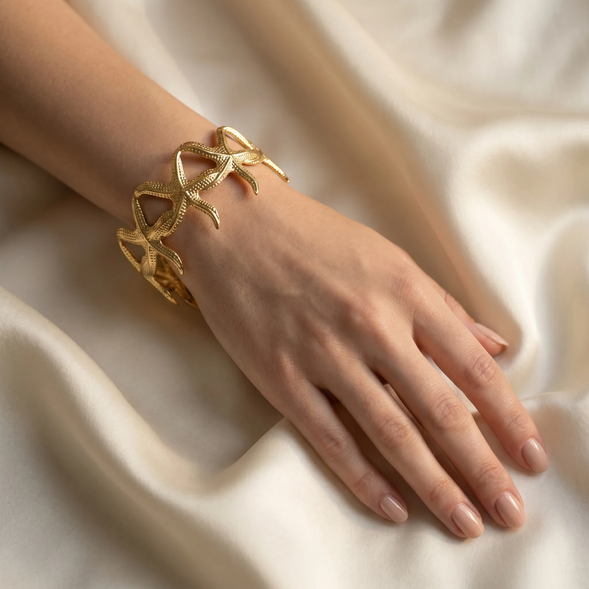 Golden Flow Bangle